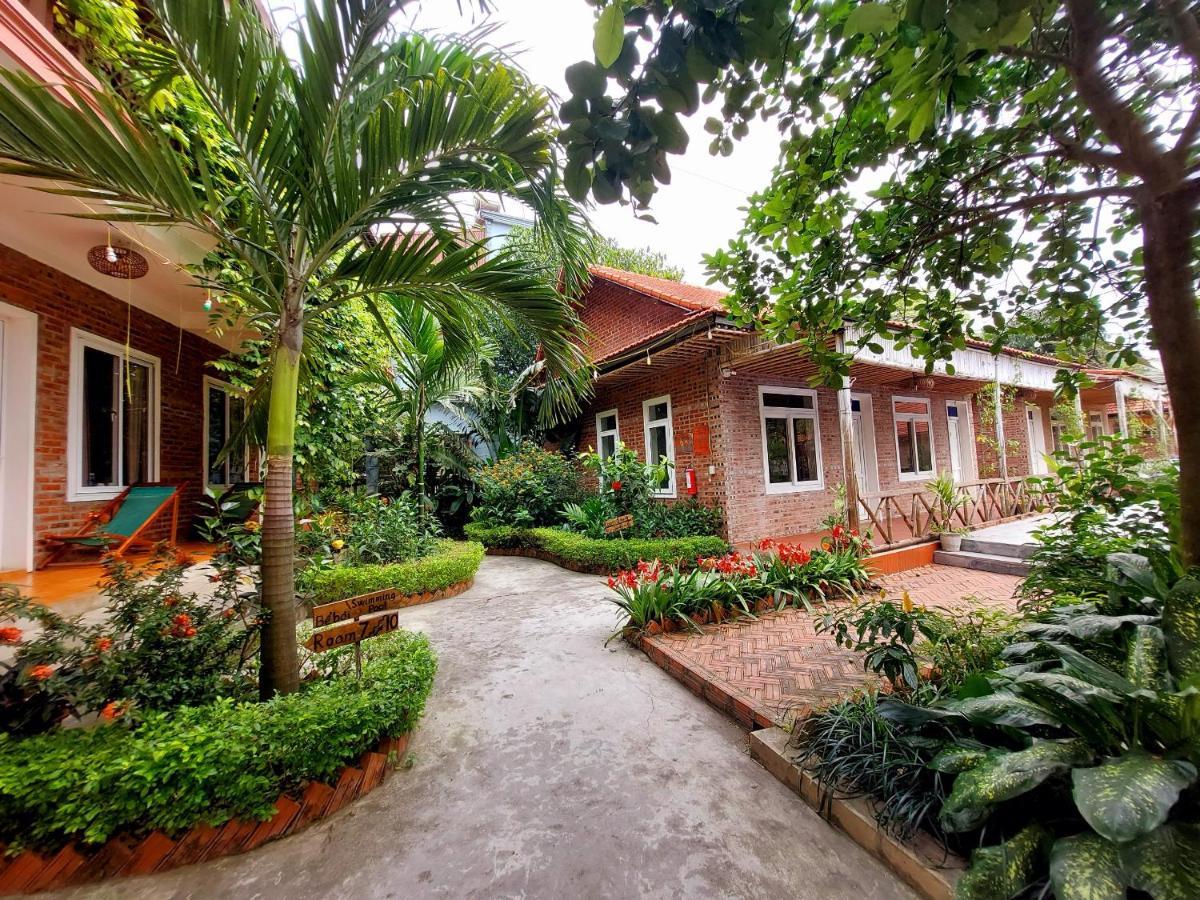 Ninh Binh Mountain Side Homestay & Cafe ภายนอก รูปภาพ