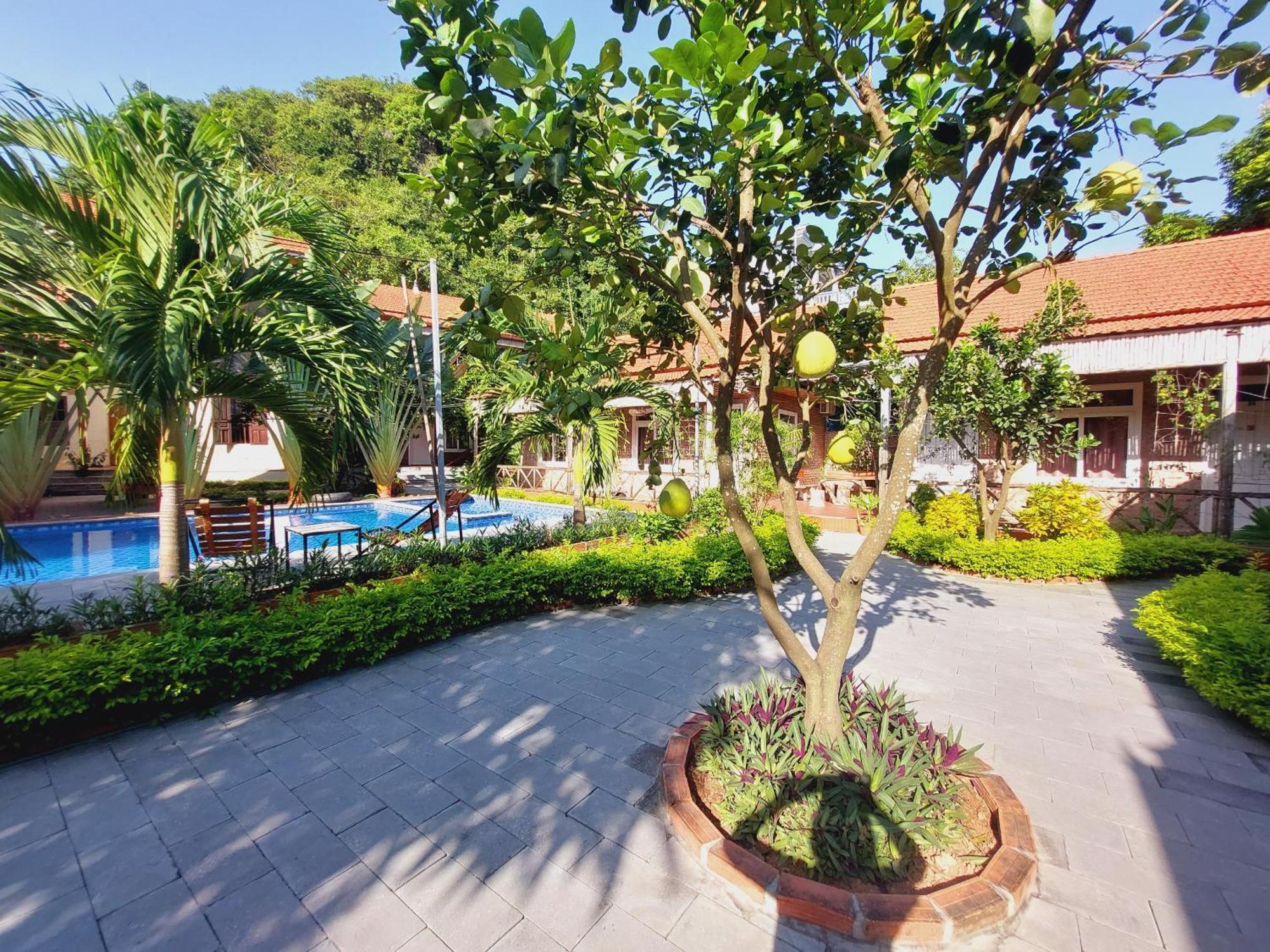 Ninh Binh Mountain Side Homestay & Cafe ภายนอก รูปภาพ