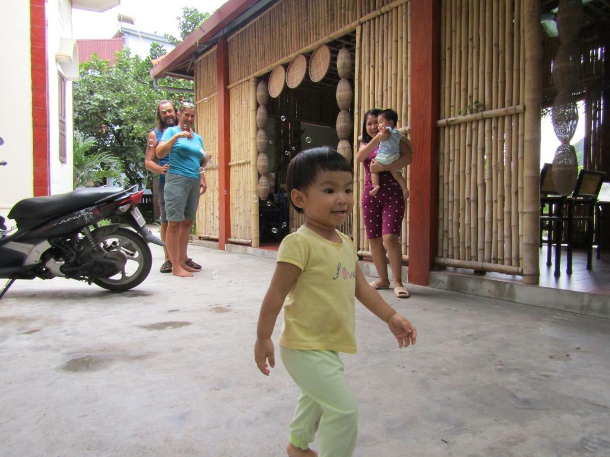 Ninh Binh Mountain Side Homestay & Cafe ภายนอก รูปภาพ
