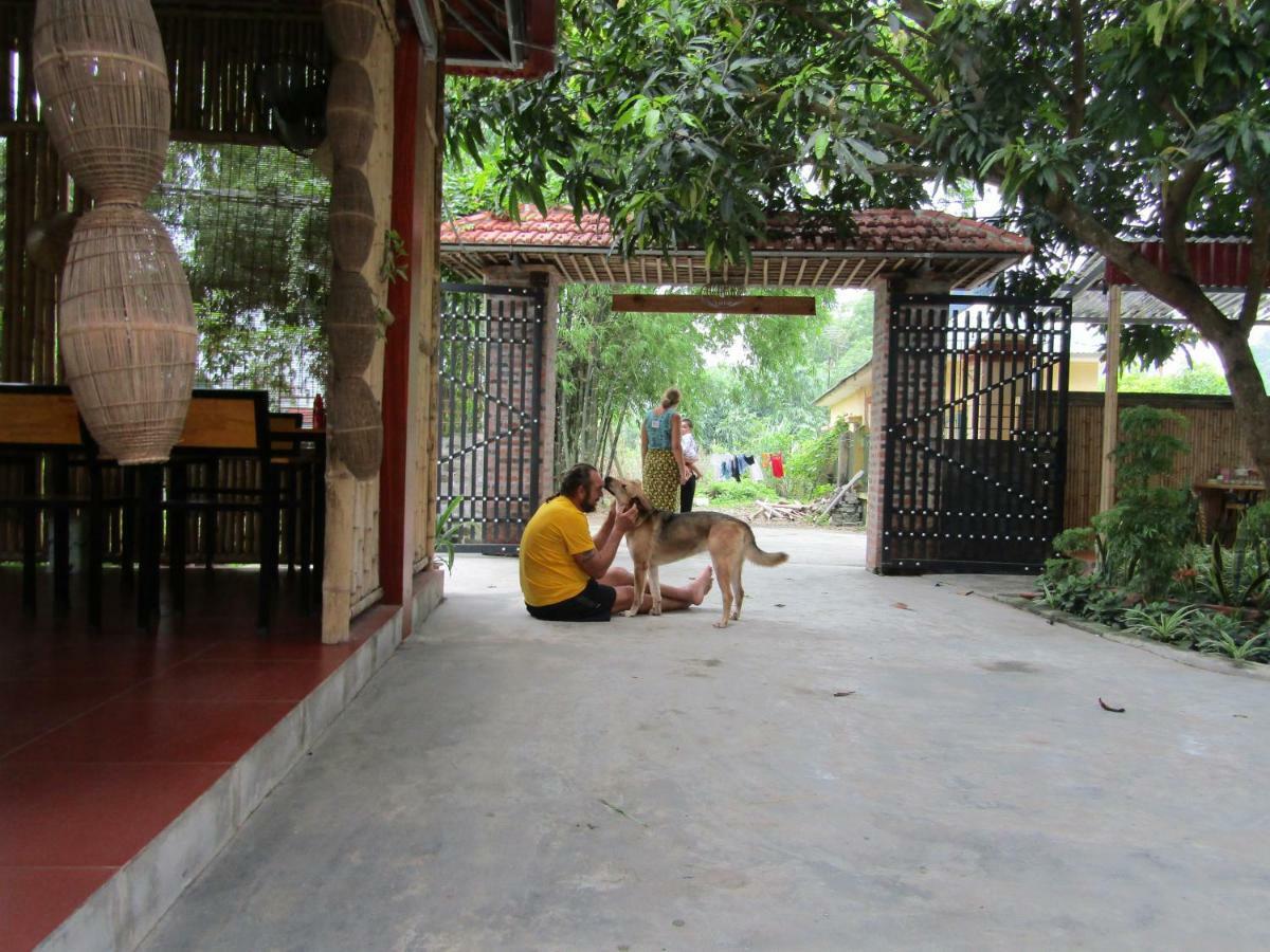 Ninh Binh Mountain Side Homestay & Cafe ภายนอก รูปภาพ