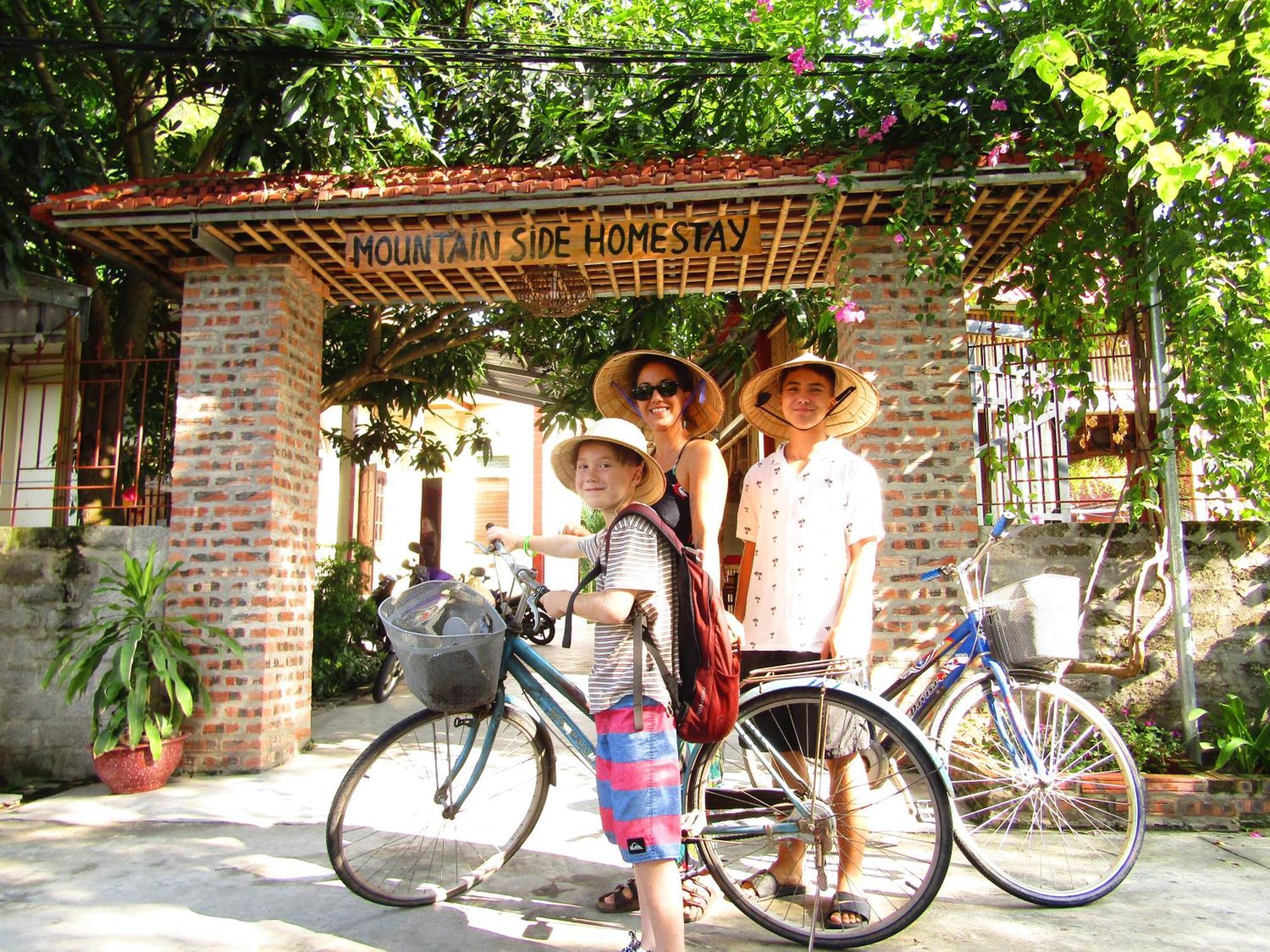 Ninh Binh Mountain Side Homestay & Cafe ภายนอก รูปภาพ
